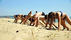 Спортивный лагерь на берегу моря, Болгария